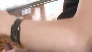 Twink Handjob in the Bus