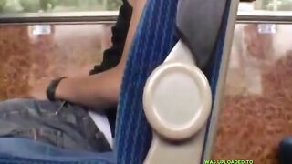 Twink Handjob in the Bus