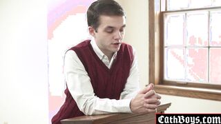 Sinful Altar boy punished with wooden paddle!