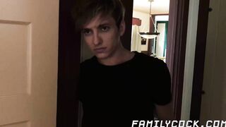Barebacking Cameron Basinger while hes sucking Dales huge penis