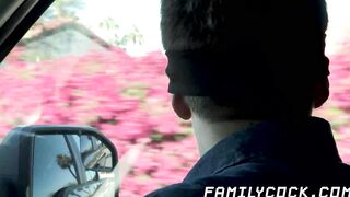 My horny stepbro Zane WIlliams takes me to the woods and fucked me