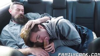 Athletic dude Josh Hunter experienced mustached Max Ferros deep thrusting