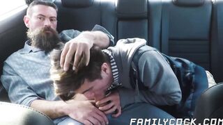Athletic dude Josh Hunter experienced mustached Max Ferros deep thrusting
