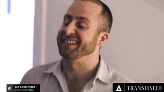 TRANSFIXED - Angry Korra Del Rio Makes Married Man Submissive After He Said Things About Tgirl Girl