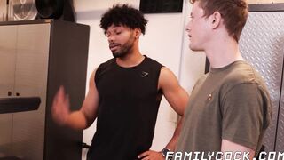 My big black cock explored  bisexual Aaron Allens vast asshole