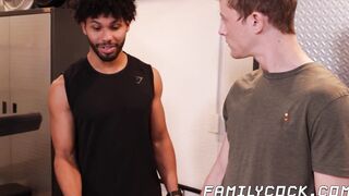 My big black cock explored  bisexual Aaron Allens vast asshole