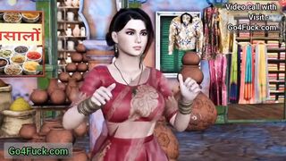 Matke wali Bhabhi Ki Customers Se Thukai (Chudai)