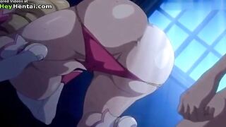 Horny busty girls threesome sex