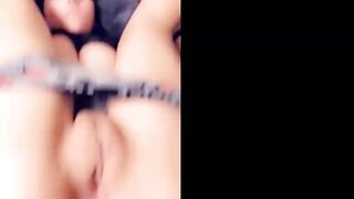 Stepsisters little 18yo Ass Filled with my Cum on Snap