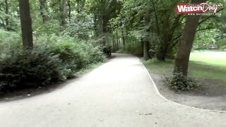milf OUTDOORS SEX WITH STRANGER