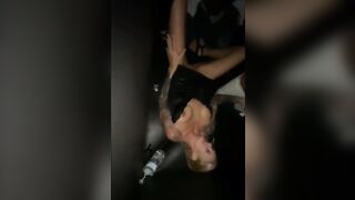 Gang Bang at adult theater