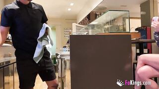 Silvia Soprano gets seduced by a vulgar waiter