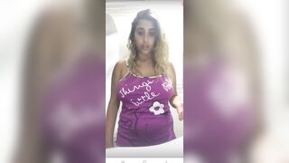 periscope huge boobs 18 yo tease (no naked)
