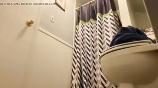 bimbos before and after shower.
