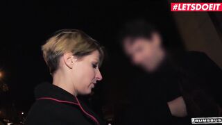 LETSDOEIT - Blonde German Hoe Samy Fox Picked Up For Hard Sex
