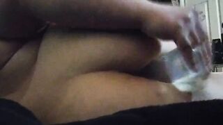 Fucking my creamy butt