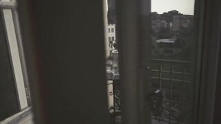 Fiance riding big penis on vacation cheating bimbo