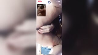 Japanese young BBW masturbates