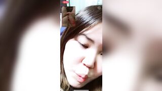 Japanese young BBW masturbates