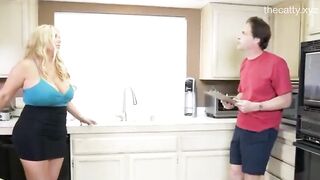 Bombshell stepmom is freaky