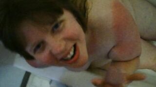 My BBW Fiance Having Fun inside the Bath Tub