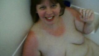 My BBW Fiance Having Fun inside the Bath Tub