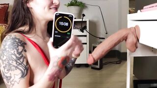 15 minute Deep Throat Training and Twerking