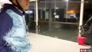 ELA TAVA MENSTRUADA MESMO ASSIM COLOQUEI PARA DENTRO (COMPLETO NO