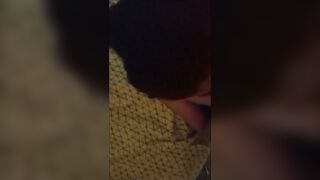 Tattooed lady loves his huge penis