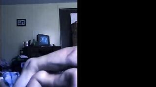 Boyfriend Trashes Parents Room and Fucks