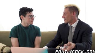 Robust blonde Jax Thirio treats my thirsty ass with his delicious cock
