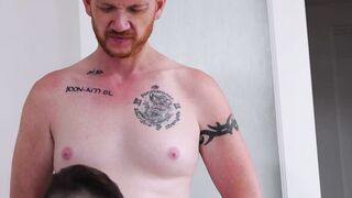 Alluring Brody Kayman masturbates while I caress my hairy ass