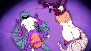 Mystery Detectives Velma & Daphne Encounter MONSTROUS Cocks ▪ EXCLUSIVE 4K Bukkake