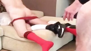 2 Dads Bareback a Twink Lad