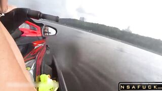 Public Anal Ride on the Jet Ski in the City Centre