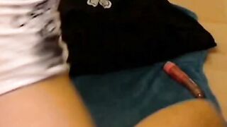 Webcam Girl DPs Herself with Fingers and Toys
