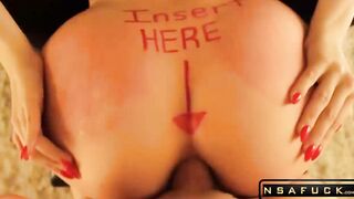 ANAL SLUT TRAINING Ass to Mouth Teen Anal Creampie POV