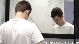 Shower made even hotter as my hunk stepdad Jax Thirio plows my tasty ass