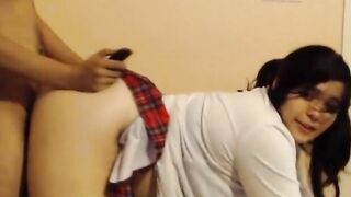 Chunky Schoolgirl Gets Pounded Hard