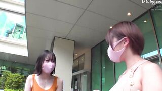 Kongaiseikō Ferachio Rankō Onsen Hitodzuma Hana-san And Koto-san