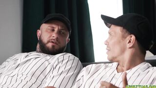 Ethan Chase rides Crush Daddys big cock