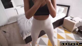 Fucked on a Bed Intense Sex after Worko