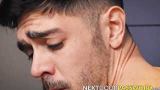 Jock Nico Coopa jerked himself to a creamy wad while Hunk Cameron Neutron rammed his