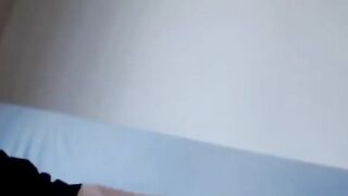 Black Beauty with Big Natural Tits Pleases Her Man