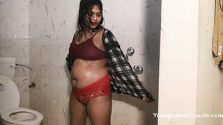 Long Melons Real punjab College women Sarika Taking Shower Dancing And Masturbation