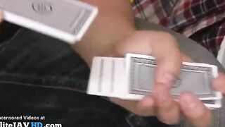 Japanese stunning busty Milf plays sex game with shy guy More at Elitejavhd.com