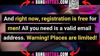 Influencer Teen in disguise as Pink Latex bunny hopps on a Huge cock - Ana Lingus