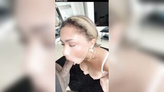 Slut Sucks Big Cock Pov