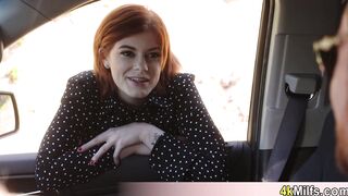 Beautiful ginger MILF queen Ava fucked