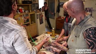 MONSTER COCK GANG e04: He Shared Girlfriend with Cousins